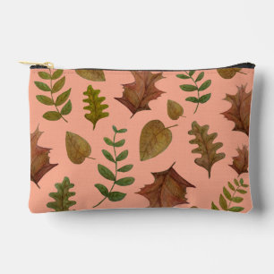 Autumn leaves accessory pouch