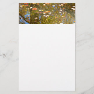 Autumn Leaves and Stream Reflection at Greenbelt Stationery