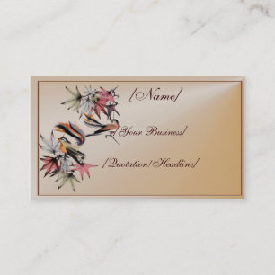 Autumn Leaves and Two Birds profilecard_busines... Business Card