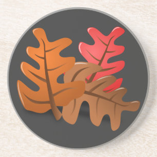 Autumn Leaves are Falling Coaster