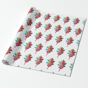 Autumn Leaves Art Wrapping Paper