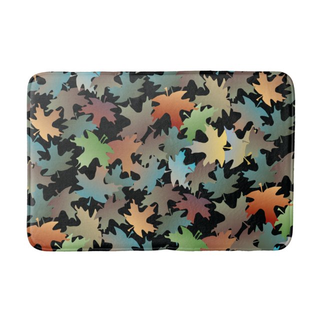 Autumn Leaves Bath Mat (Front)