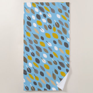 Autumn Leaves Beach Towel