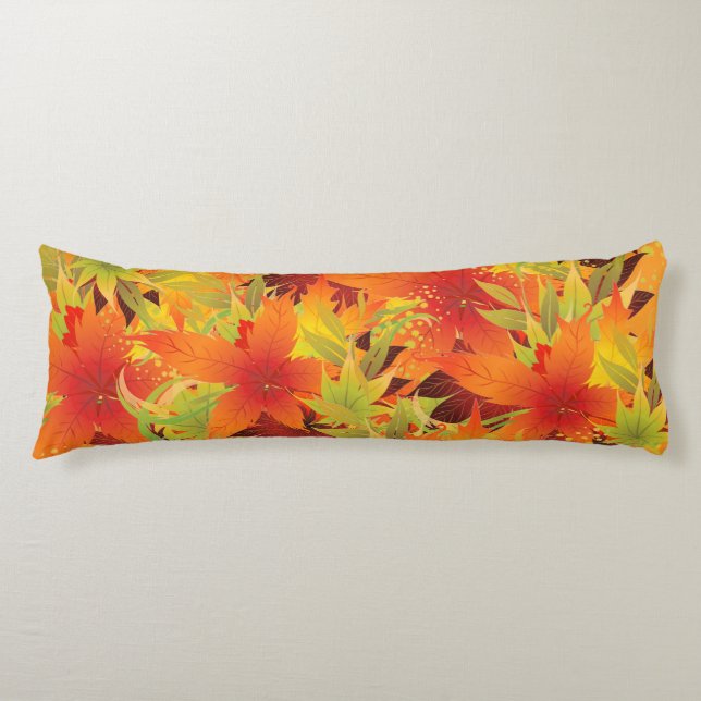 Autumn Leaves  Body Cushion (Front)