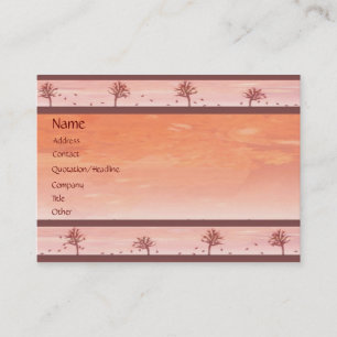 Autumn Leaves Business Card