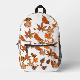 Autumn Leaves & Butterflies Backpack