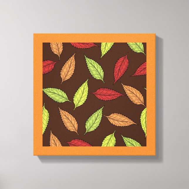 AUTUMN LEAVES CANVAS PRINT (Front)