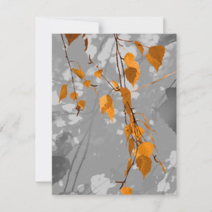 Autumn Leaves Card