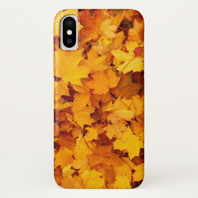 Autumn Leaves Case-Mate iPhone Case (Back)