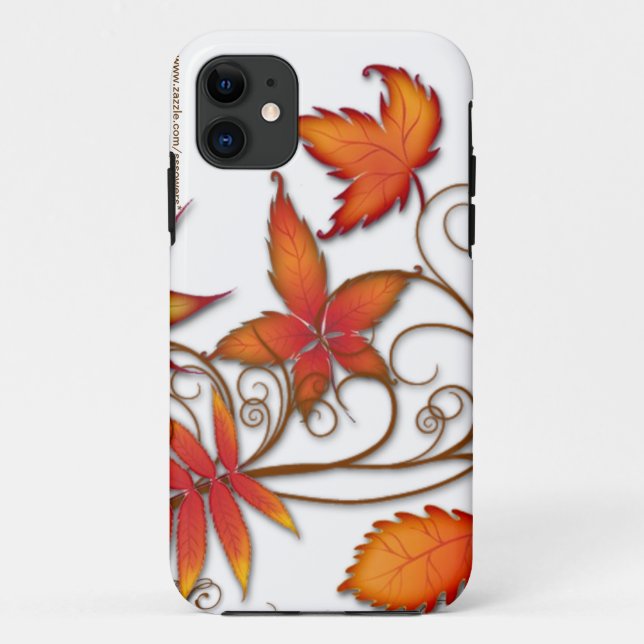 Autumn Leaves Case-Mate iPhone Case (Back)