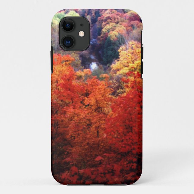 Autumn Leaves Changing Colour Case-Mate iPhone Case (Back)