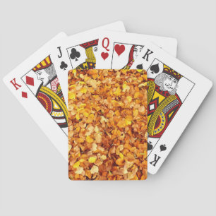 Autumn Leaves Classic Playing Cards