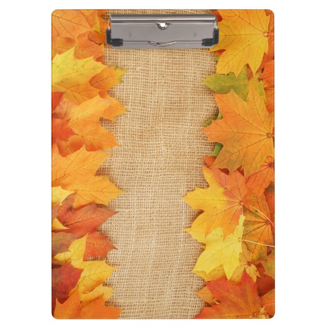 Autumn leaves clipboard (Front)