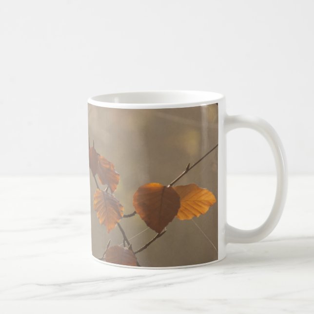 Autumn leaves coffee mug (Right)