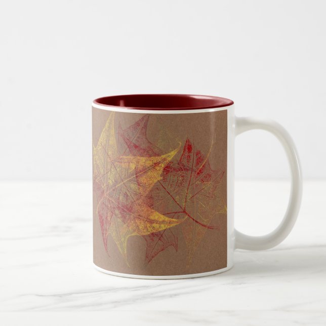 Autumn Leaves Coffee Mug (Right)