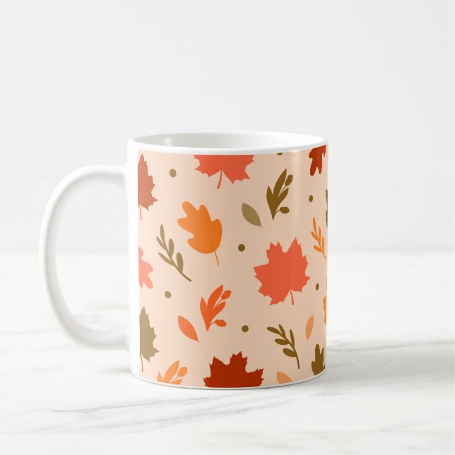 Autumn Leaves Coffee Mug (Left)