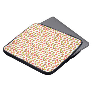 Autumn Leaves Colourful Pattern Laptop Sleeve