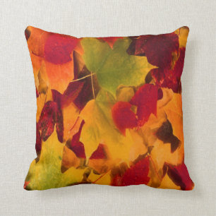 AUTUMN LEAVES CUSHION