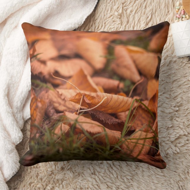 Autumn leaves cushion (Blanket)