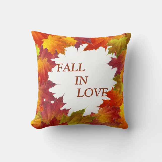 Autumn Leaves Cushion (Front)