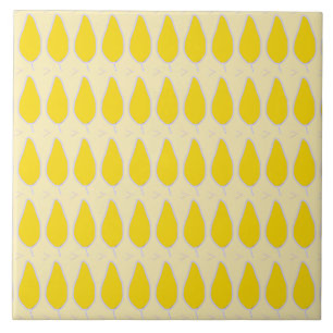 Autumn leaves design tile
