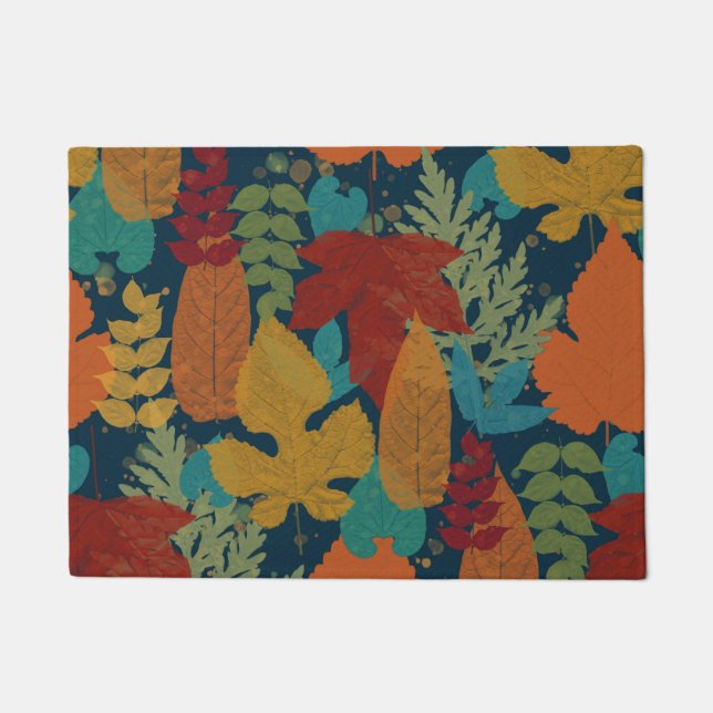 Autumn leaves doormat (Front)