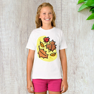 Autumn Leaves Fall Colourful Seasonal Leaf Art  T-Shirt