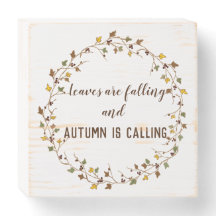 Autumn Leaves Falling Quote