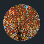 Autumn Leaves Fireworks Dartboard<br><div class="desc">You are viewing The Lee Hiller Designs Collection of Home and Office Decor,  Apparel,  Gifts and Collectibles. The Designs include Lee Hiller Photography and Mixed Media Digital Art Collection. You can view her Nature photography at http://HikeOurPlanet.com/ and follow her hiking blog within Hot Springs National Park.</div>