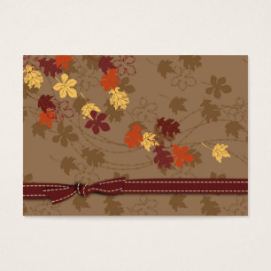 Autumn Leaves Gift Tag