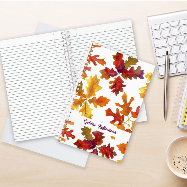 Autumn Leaves Golden Reflections Journal (Creator Uploaded)