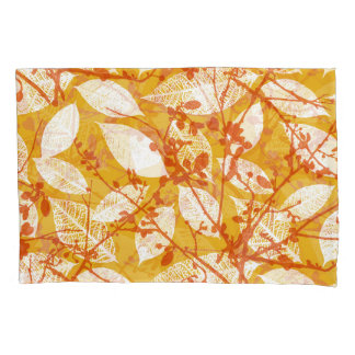 Autumn Leaves: Golden Vintage Repeat Pillowcase