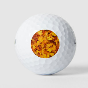 Autumn Leaves Golf Balls