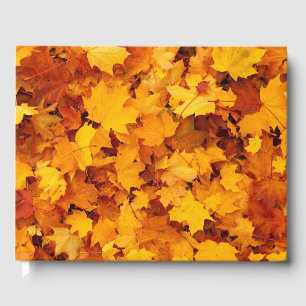 Autumn Leaves Guest Book