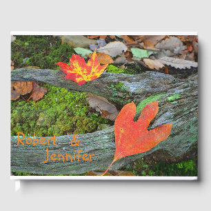 Autumn Leaves Guest Book