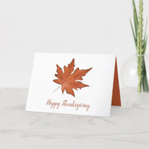 Autumn Leaves  Holiday Card
