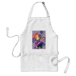 Autumn Leaves in Lilac Standard Apron