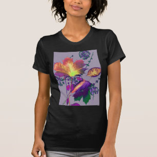 Autumn Leaves in Lilac T-Shirt