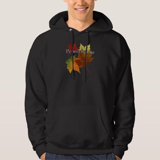 AUTUMN LEAVES IN PENNSYLVANIA HOODIE (Front)