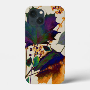 Autumn Leaves in Royal Colours iPhone 13 Mini Case