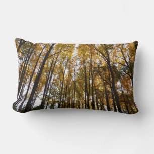 Autumn Leaves in the Morning Maryland Nature Lumbar Cushion