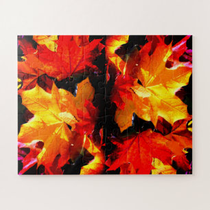 Autumn leaves jigsaw puzzle
