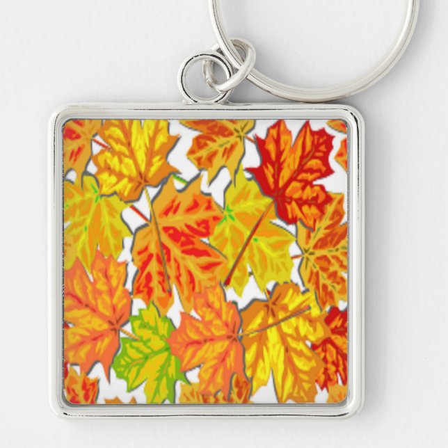 AUTUMN LEAVES KEY RING (Front)