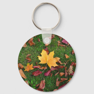 Autumn Leaves Key Ring