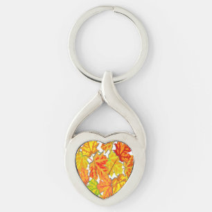 AUTUMN LEAVES KEY RING