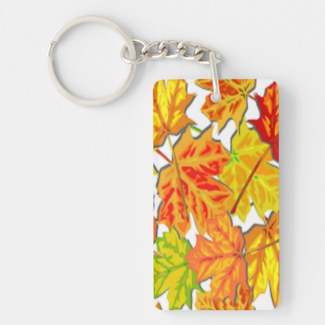 AUTUMN LEAVES KEY RING (Front)