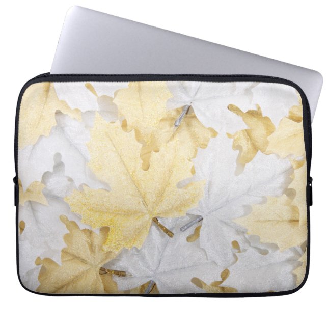 Autumn Leaves Laptop Sleeve (Front)