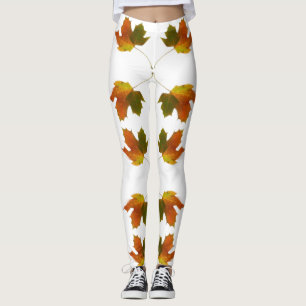 Autumn Leaves Leggings