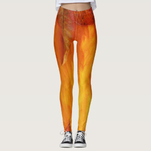 Autumn Leaves Leggings
