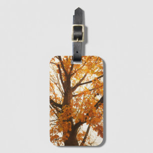 Autumn Leaves Luggage Tag
